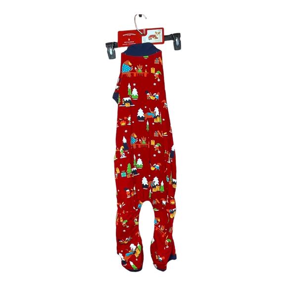 Wondershop New Gnomes Print Red Dog/Pet Pajamas  Size XS Up to 10 lbs - Picture 1 of 5